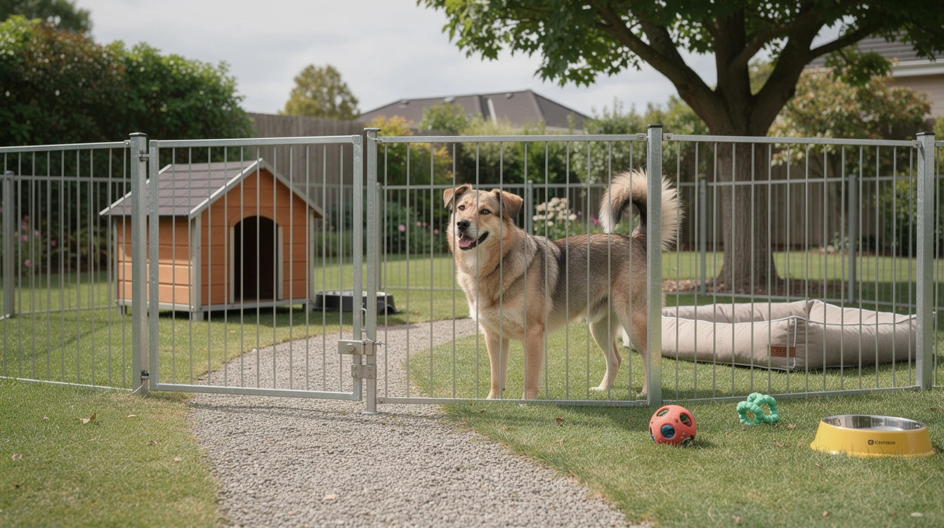 Comment aménager un enclos pour chien ?