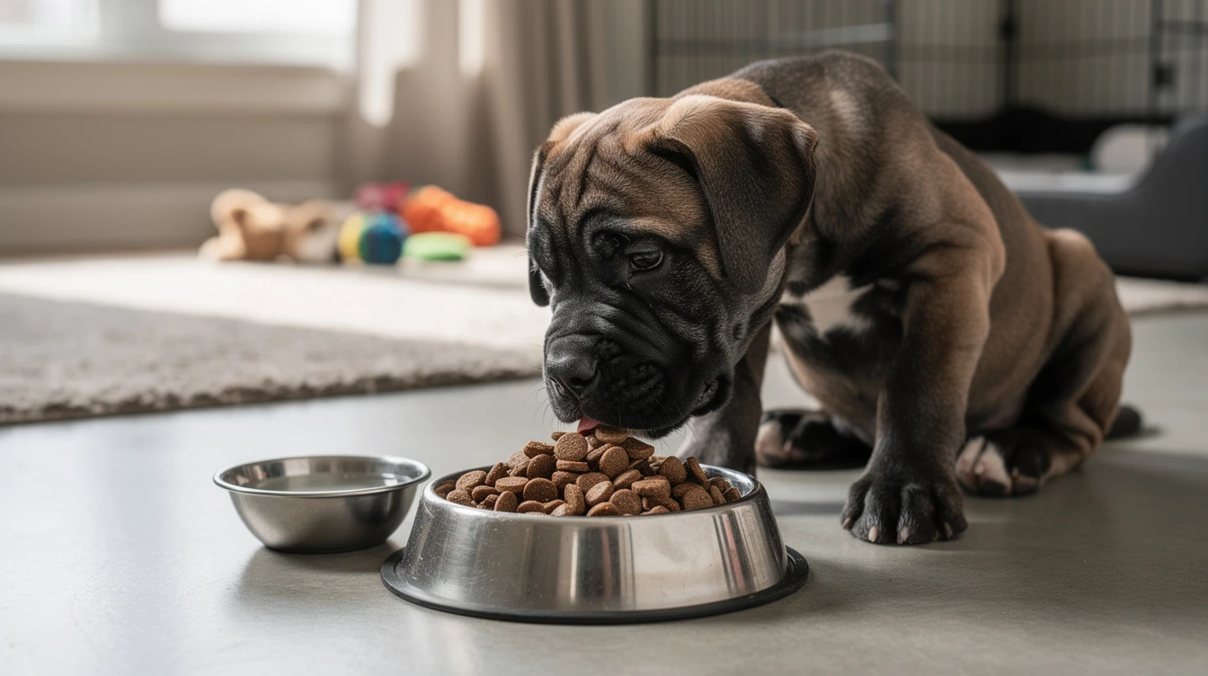 Comment nourrir un chiot Cane Corso ?